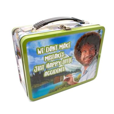 Imagem de Aquarius Bob Ross Happy Accidents Large Gen 2 Tin Storage Fun Box