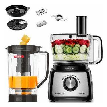 Imagem de Multiprocessador Mondial Com Liquidificador 1000w - 3094-02