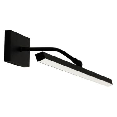 Imagem de Luminária Arandela Quadro Espelho LED 3000K Preto 220V