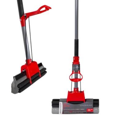 Imagem de Mop Esponja Alta Absorção Limpeza De Pisos E Janelas Substitui Vassoura Pano De Chão Rodo