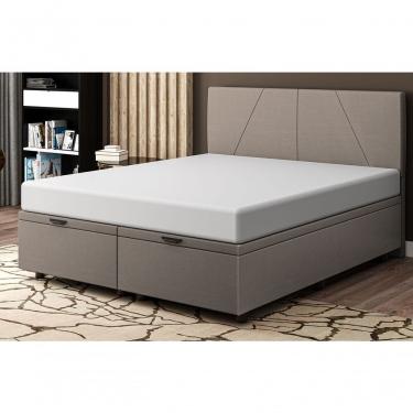 Imagem de Base Cama Box Baú Casal Queen Size Linho Skybox Bordo