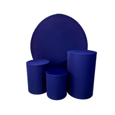 Imagem de Kit Capa Trio de Cilindro + Painel 1,50m Decoração Festa(MARINHO)