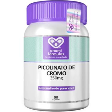 Imagem de Picolinato De Cromo 350mcg High Dose - 90 Cápsulas