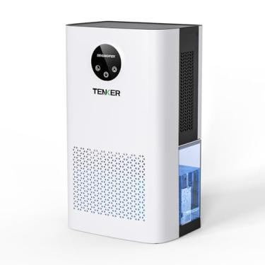 Imagem de TENKER Desumidificador Para Casa, Tanque De Água 77 Oz (1000 Pés Quadrados), Desumidificadores, Silencioso Com Modo Espera, Desligamento Automático, Luz Led 7 Cores, Armário, Quarto, Banheiro, Porão