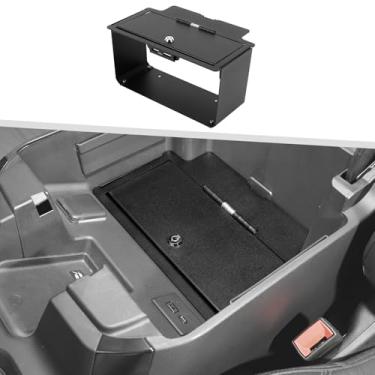 Imagem de Jimen Adequado para Chevrolet Silverado/GMC Sierra 2022-2025, console central cofre bloqueio apoio de braço armazenamento seguro