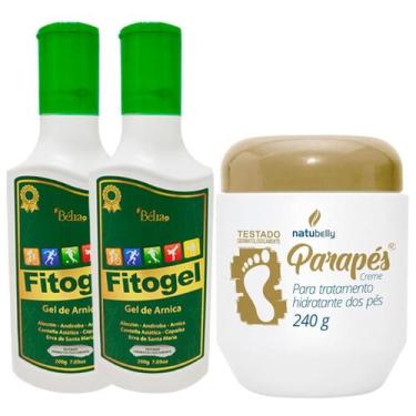 Imagem de Kit 2 Fitogel Gel de Arnica + Parapés Creme Hidratante para os Pés Dou