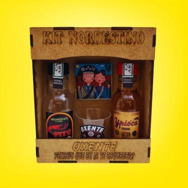 Imagem de LEMBRANÇA NORDESTINA (VERSÃO COMPLETA) | Artesanal, Caixa presente, Roleta Bebida da Sorte | 5 PONTOS@