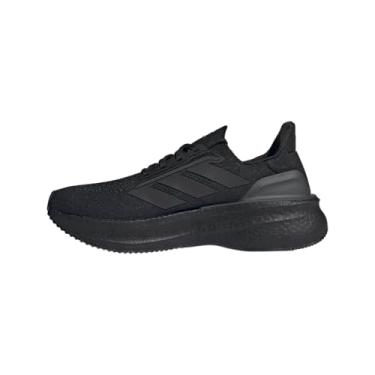 Imagem de adidas Ultraboost 5.0 DNA Tênis de corrida masculino, Preto/Preto/Branco, 4