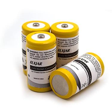 Imagem de (4-Pack) 2.4V 800mAh 405421 Gas Meter Battery for Combustible Gas Detector, Replacement for Interstate : ANIC0286 NABC 405421100, TIF: 8800A 8806A 8850 8900A NP-545, Saft: 405421