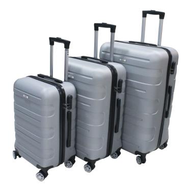 Imagem de Kit Mala de Viagem Hermes 3 Peças 10Kg 23Kg e 32Kg