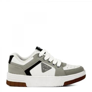 Imagem de Tênis Casual Ollie Infantil Menino, Branco, 34