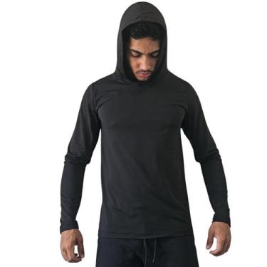Imagem de Camisa térmica DRY FIT UV 50 Proteção Solar Manga Longa Com Capuz - Tr