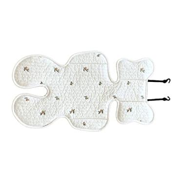 Imagem de aqxreight Almofada de Carrinho Macio de Algodão Puro de Carrinho de de de Carro Suportes Corporal da Cabeça de Cabeça Fina (Azeitona)