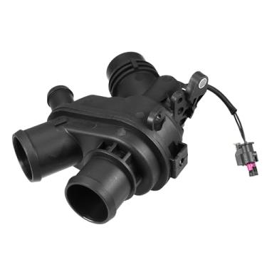 Imagem de Hihaha Nº LR062498 Conjunto de carcaça do termostato de refrigeração do motor para Land Rover Range Rover Sport 2014-2022 para Land Rover Range Rover/Termostato de bomba de água interna/Plástico