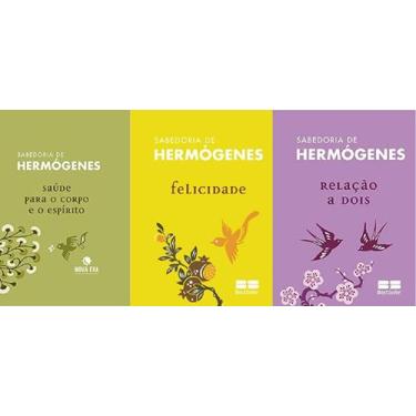 Imagem de KIT 3 LIVROS HERMOGENES Felicidade + Relação a dois + Saúde para o cor