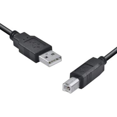 Imagem de Cabo Usb para Impressora a Macho x b Macho 2.0 - 3m Uambm-3 - Vinik