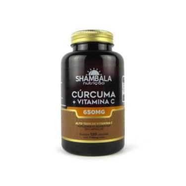 Imagem de Cúrcuma Concentrada Com Vitamina C 120Cáps 650mg Shambala