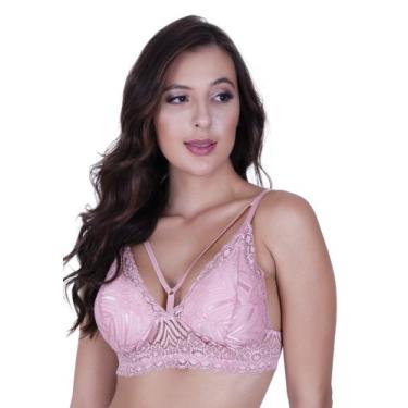 Imagem de Sutiã de Tiras Strappy com Bojo - c3 SUTIÃ SILVANA - TERRA E MAR MODAS