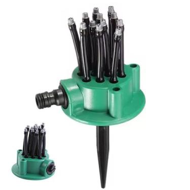 Imagem de Aspersor Pulverizador 360 Graus Irrigaçao Quintal Jardim Mangueira Reg