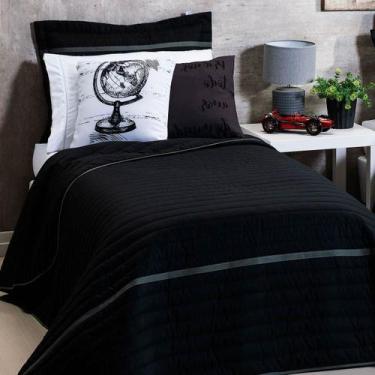 Imagem de Cobre Leito Solteiro Inove Dupla Face 200 Fios 4 Peças - World - To De