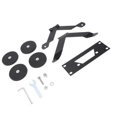 Imagem de Zerodis Kit de Montagem de Carros Portátil para Mini Prato de Adsorção Stark Adsorção Salvando o Suporte Antena para o Automóvel ABS BOOT ABS METALL