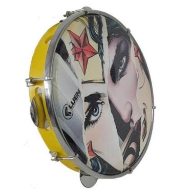 Imagem de Pandeiro em ABS Luen 10" DC Mulher Maravilha -- 60066