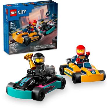 Imagem de Lego City Karts e Pilotos de Corrida 60400 99pcs