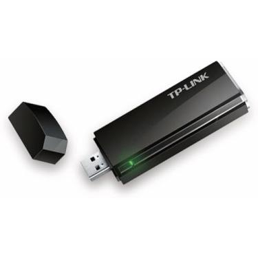 Imagem de Adaptador USB TP-Link Archer T4U, Wireless AC1300 Dual Band 2,4/5 GHz, Alto ganho, MU-MIMO, USB 3.0, WPS, Preto