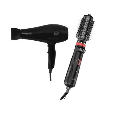 Imagem de Kit Gama Eleganza Plus - Secador 2100W 220V + Escova Secadora Rotativa  Bv