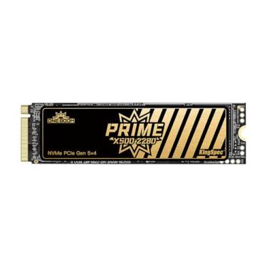 Imagem de KingSpec OneBoom 2TB PCIe 5.0 NVMe M.2 SSD 2280-14000MB/s leitura 13000MB/s gravação TLC 3D NAND w/DRAM - PS5 Ready, otimizado para jogadores, editores de vídeo, designers 3D