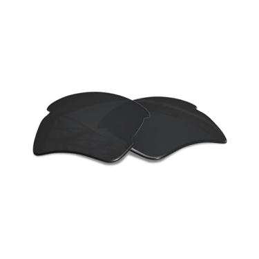 Imagem de SmartVLT Lentes de substituição pretas Stealth para óculos de sol Oakley Flak 2.0 XL OO9188