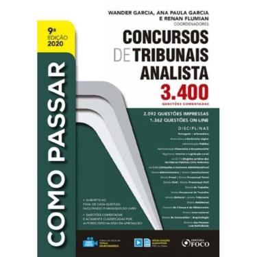 Imagem de Como Passar Em Concursos De Tribunais: Analista 2020 - 9Edição