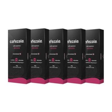 Imagem de 50 Cápsulas Compatíveis Nespresso Café Intenso - Cafezale