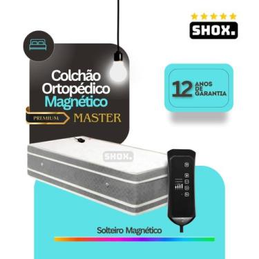 Imagem de Colchão Solteiro SHOX Com Vibromassagem Ortopédico MASTER 188x0,88x25c