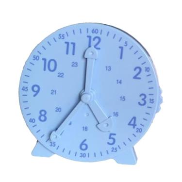 Imagem de Relógio de mesa - Relógio de cabeceira | Relógio de estudante de aprendizado grande | Relógios de ensino resistentes relógio de estudante | Relógio de demonstração de prática atraente para aniversário