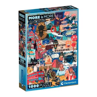Imagem de Puzzle 1000 Peças Viagens e Cultura - Clementoni 37072 Puzzle 1000 Peças Viagens e Cultura - Clementoni