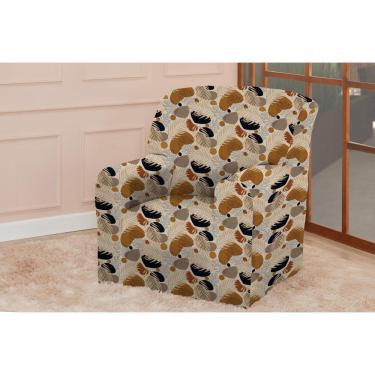 Imagem de Capa Protetor De Sofá Coladinha 1 Lugar Estampada Avulsa