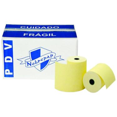 Imagem de 30 Rolos Bobina Térmica 80Mmx40M Impressora Fiscal  1Cx 