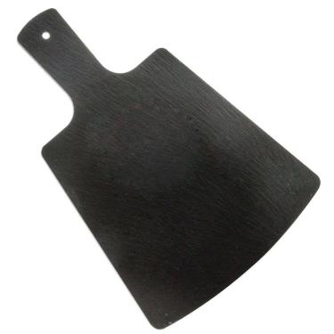 Imagem de Tabua de servir em ARDOSIA Preta com cabo