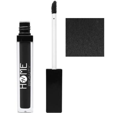 Imagem de Batom líquido 7V HOME BEAUTY Black Matte de longa duração 5mL