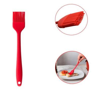 Imagem de Pincel Culinário De Silicone Cozinha Pão Confeitaria 21cm - DAP