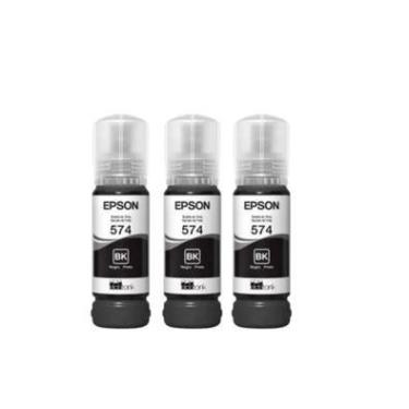 Imagem de Kit Com 3 Refil L8050 L18050 T574 Black