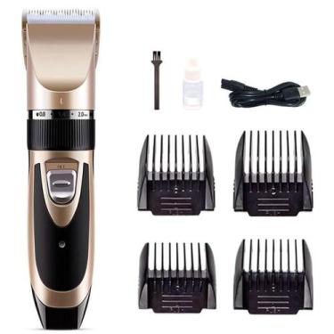 Imagem de Maquina Silenciosa Tosa Pelo Cachorro Cão Grande Pequeno - Bellator