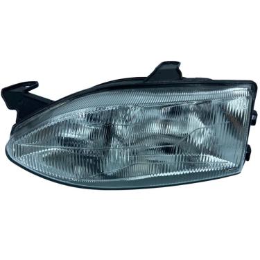 Imagem de Farol Palio Weekend G1 Cromado Foco Duplo Vidro 96 Á 00 Esquerdo/Motorista