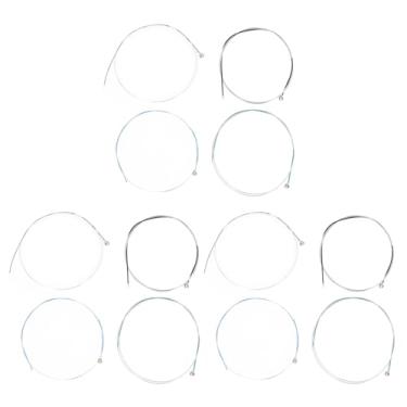 Imagem de Strings de violino profissional Defina o tom de prata de liga de cobre premium aprimorada por 1/2 1/4 3/4 4/4 Violinos 12pcs