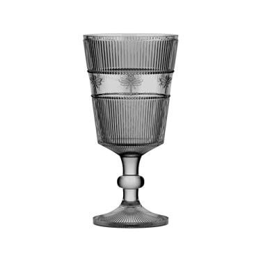 Imagem de Jogo de 6 Taças Libélula em Vidro 325Ml A17Cm Cinza L Hermitage - Full Fit