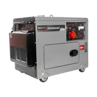 Imagem de Gerador Diesel Toyama 6,5kva Trifásico Cabinado Ats Ready Partida Elétrica Tdg7000se3dxp 220V