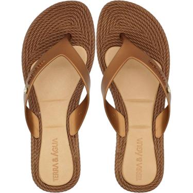 Imagem de Chinelo De Dedo Terra e Água Tira Com Aplique Feminino