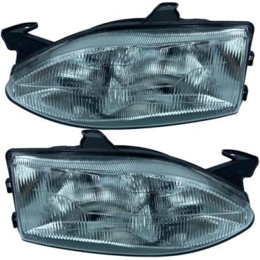 Imagem de Par Farol Strada G1 Cromado Foco Duplo Vidro 96 Á 00