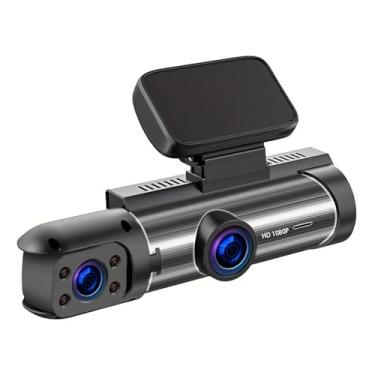 Imagem de VBESTLIFE 1080P Dash Cam Frente e Traseira, 3.16 "Screen, 170 ° Wide Angle HD DVR Driving Recorder, Dash Camera para Carros
